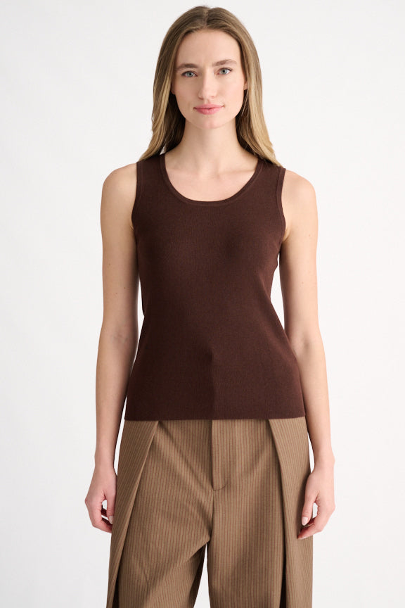Kinross Rib Tank Top available at Barbara Katz