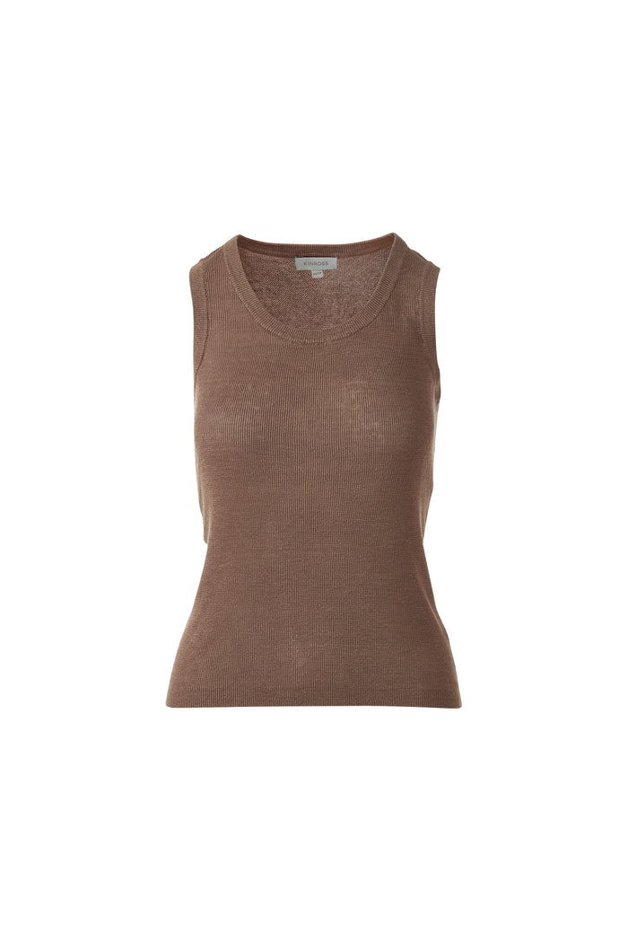 Kinross Rib Tank Top available at Barbara Katz