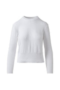 Kinross Rib Trim Crew Sweater available at Barbara Katz