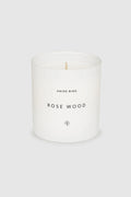 ANINE BING Rose Wood Candle - White - Front View