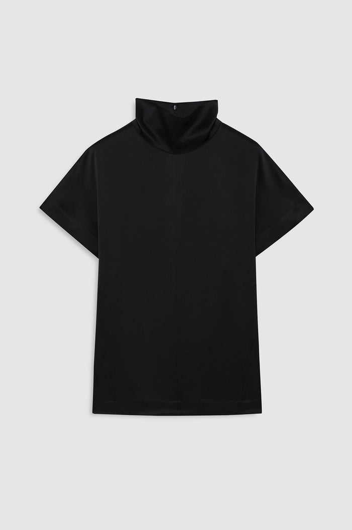 ANINE BING Samson Top - Black - front view