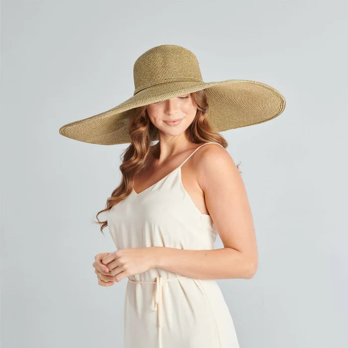 San Diego Hat Company Women's Ultrabraid XL Brim Floppy Hat UBX2535