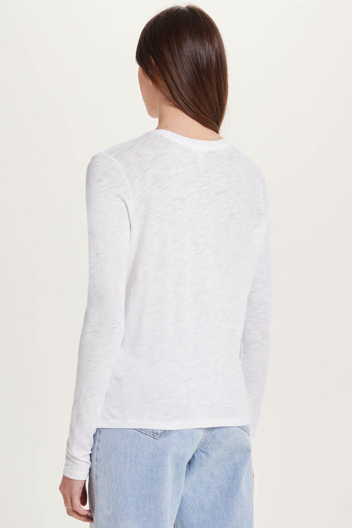 Goldie Signature Slub Long Sleeve Boy Tee available at Barbara Katz