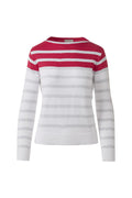 Kinross Striped Boatneck Sweater available at Barbara Katz