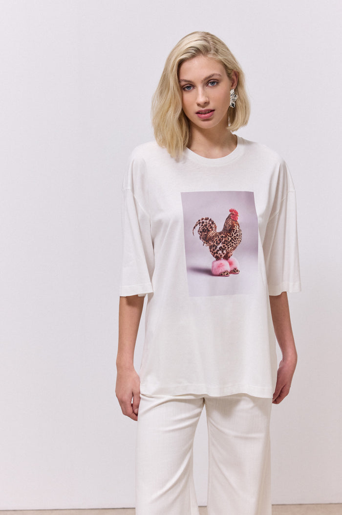 T-shirt Rooster