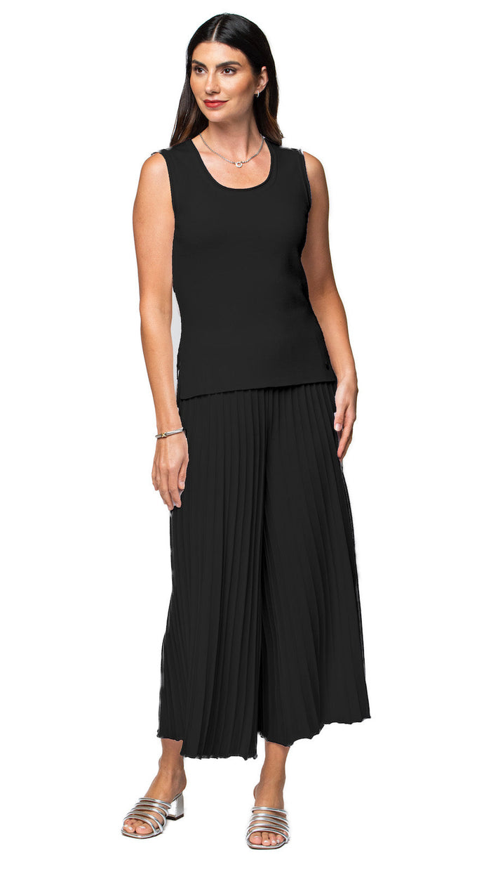 Terry Tank Top, Black - Barbara Katz