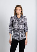 David Cline The Artisan Roll Up Shirt in Tarr available at Barbara Katz