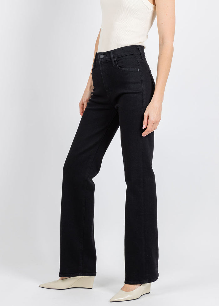 Mother The Kick It Straight Jeans in Nighty Night available at Barbara Katz