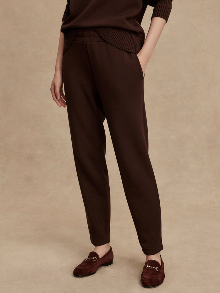 Varley The Slim Pant 25" in Coffee Bean available at Barbara Katz