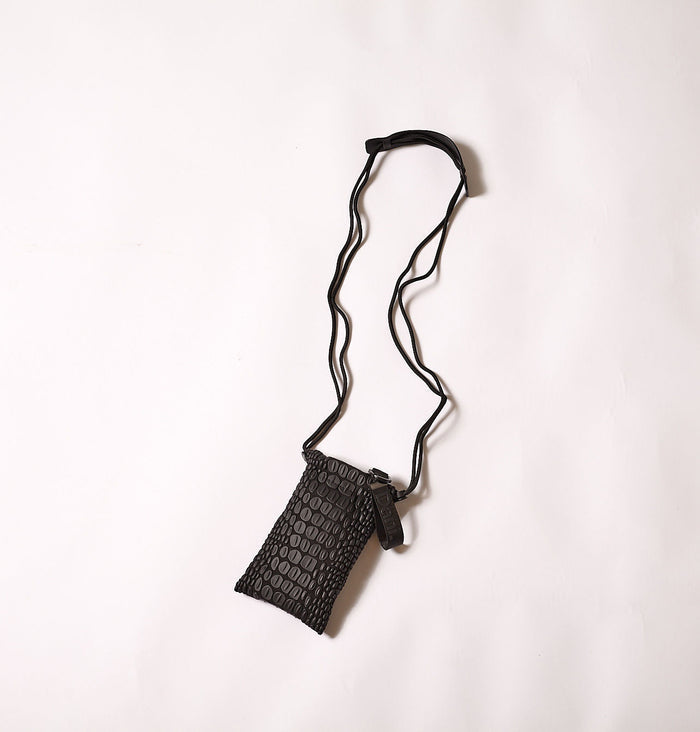 Daniella Lehavi Tokyo Phone Pocket in Black available at Barbara Katz