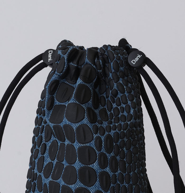 Daniella Lehavi Tokyo Phone Pocket in Denim available at Barbara Katz