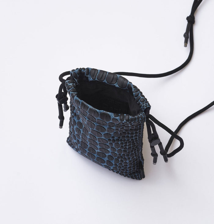 Daniella Lehavi Tokyo Phone Pocket in Denim available at Barbara Katz