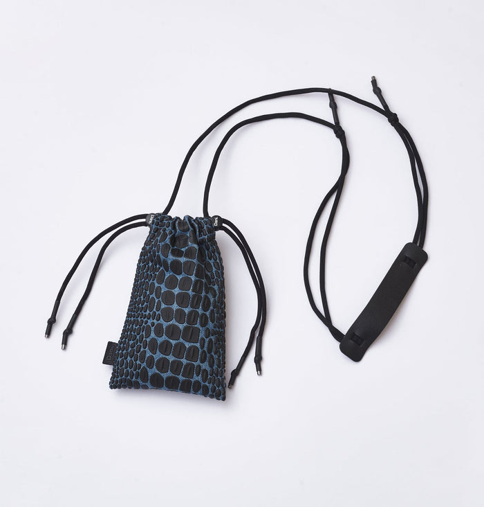 Daniella Lehavi Tokyo Phone Pocket in Denim available at Barbara Katz