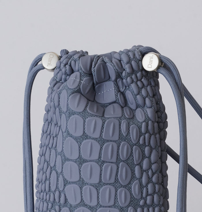 Daniella Lehavi Tokyo Phone Pocket in Light Denim available at Barbara Katz