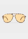 Le Specs Tragic Magic Sunglasses in Cookie Tort available at Barbara Katz