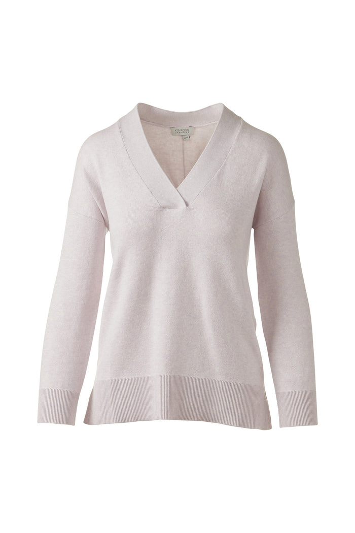 Kinross Travel Vee Sweater available at Barbara Katz