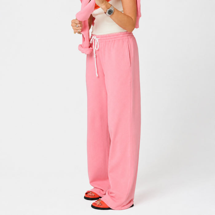 Kerri Rosenthal Weekend Barb Sweatpants in Palm Pink available at Barbara Katz