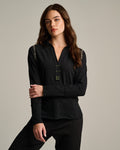 Lisa Todd Whipster Sweater in Black available at Barbara Katz