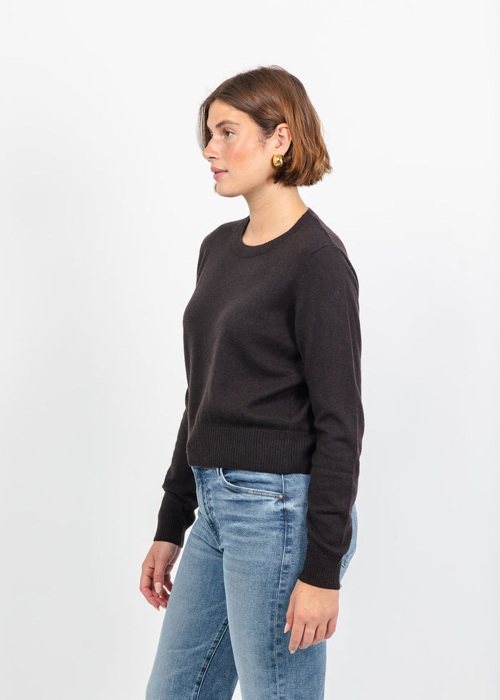 Colorush Womad Little Crew Sweater in Coco Loco available at Barbara Katz