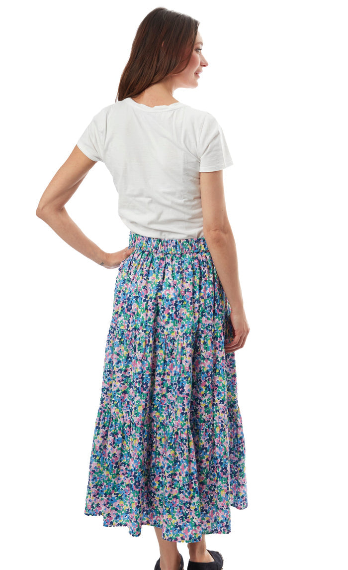 Dizzy-Lizzie Woodstock Midi Skirt - Floral available at Barbara Katz