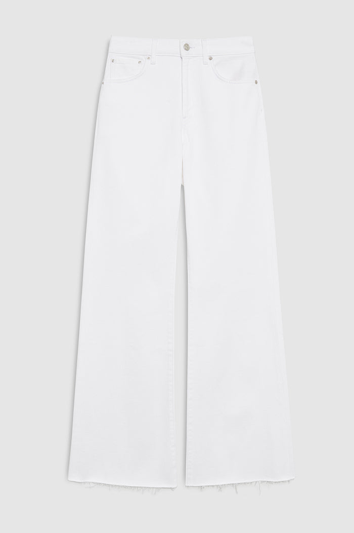 featured-img|ANINE BING Wyatt Jean - White - front view