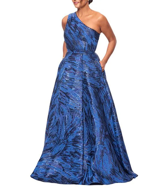 Xscape Evenings Brocade Sleeveless Dress 6742X