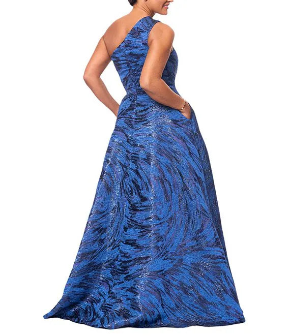 Xscape Evenings Brocade Sleeveless Dress 6742X