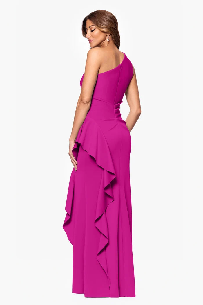 Xscape Evenings "Flo" One Shoulder Gown 6620X