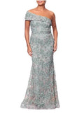Xscape Evenings Print Brocade Dress 6922X