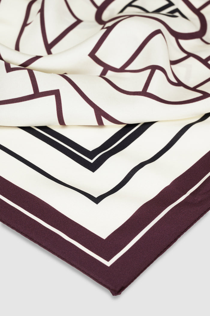 ANINE BING York Scarf Ab - Fig - detail view