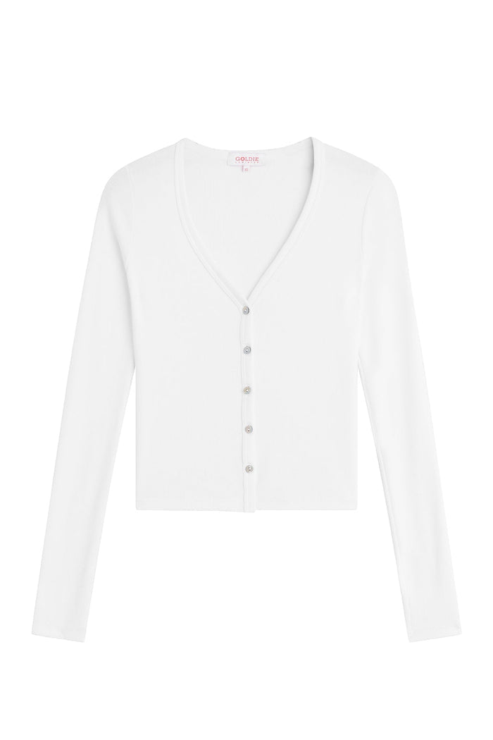 Goldie Zoé Mini Cardigan available at Barbara Katz